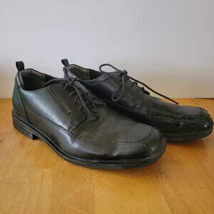 Men's Black George Oxford Business Casual Lace Up Dress Shoes Size 13